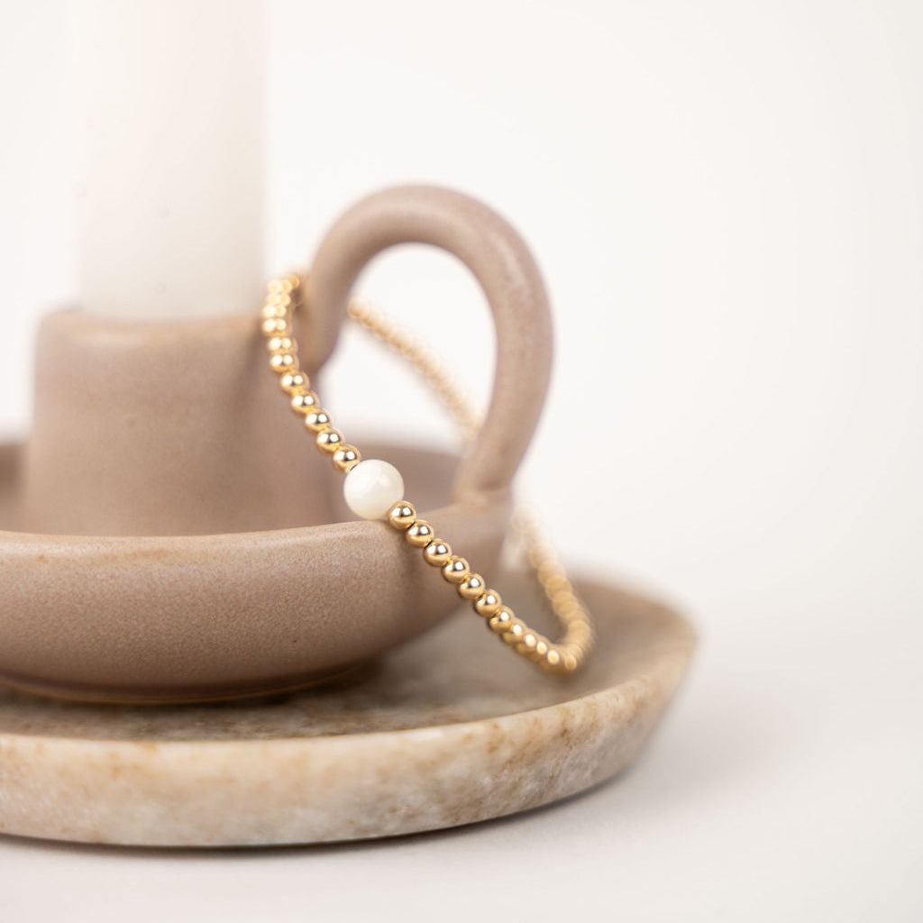 The 'Pearl' bracelet by Stacks of Love