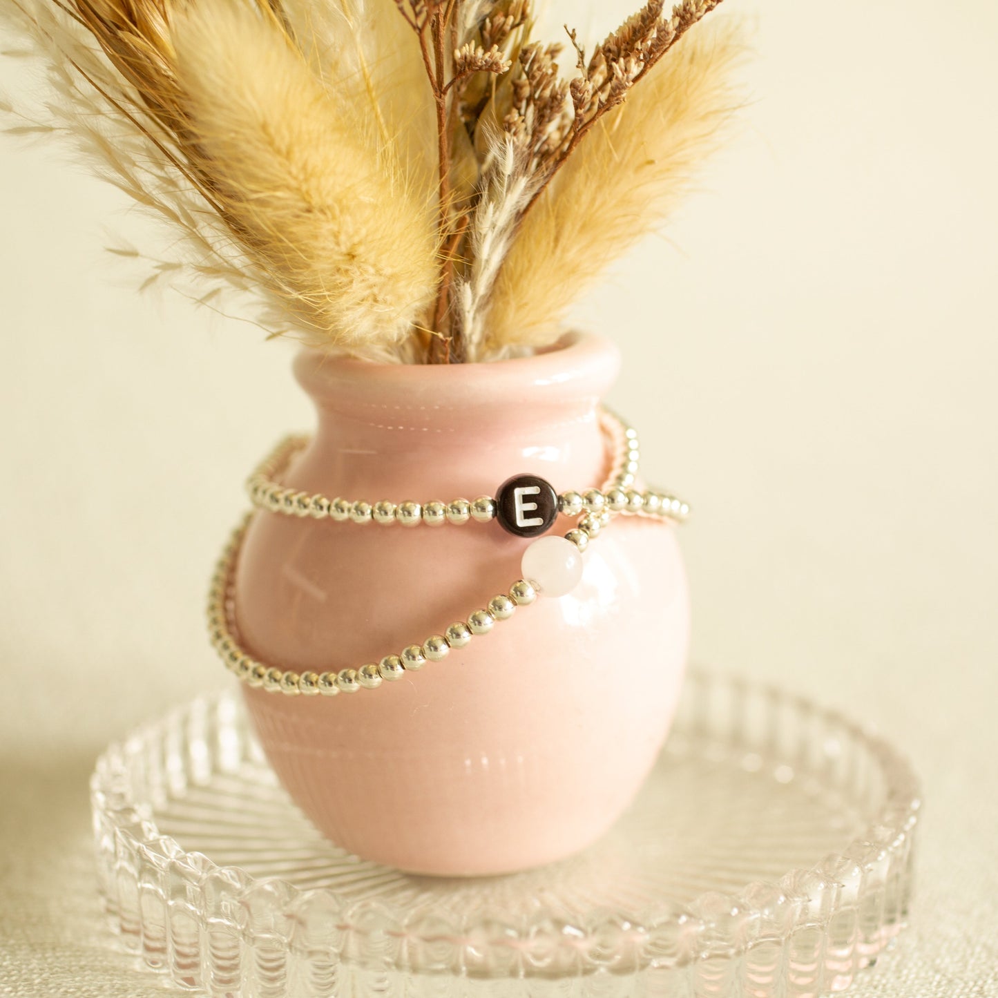 Black Letter Bead